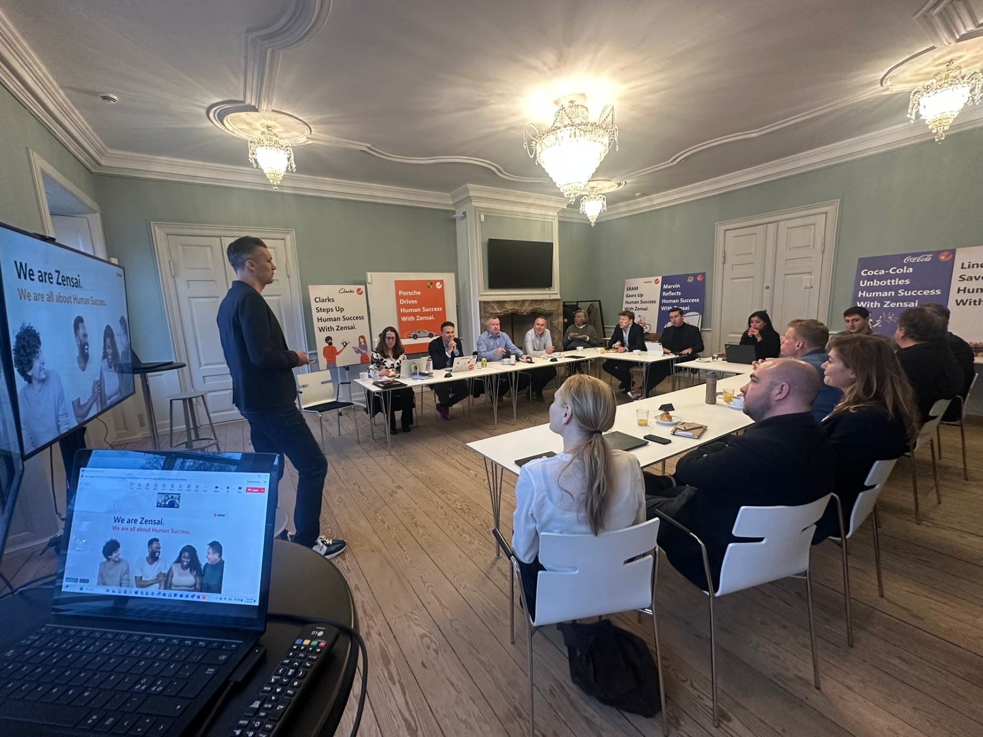 Boardroom presentation