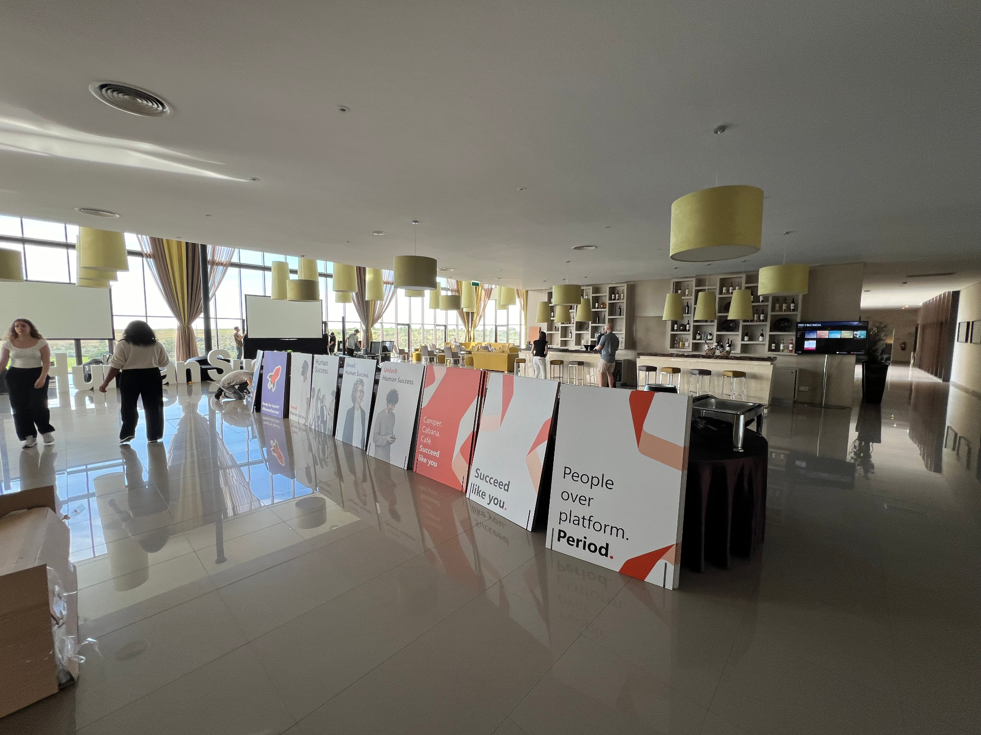 Hotel branding transformed the venue