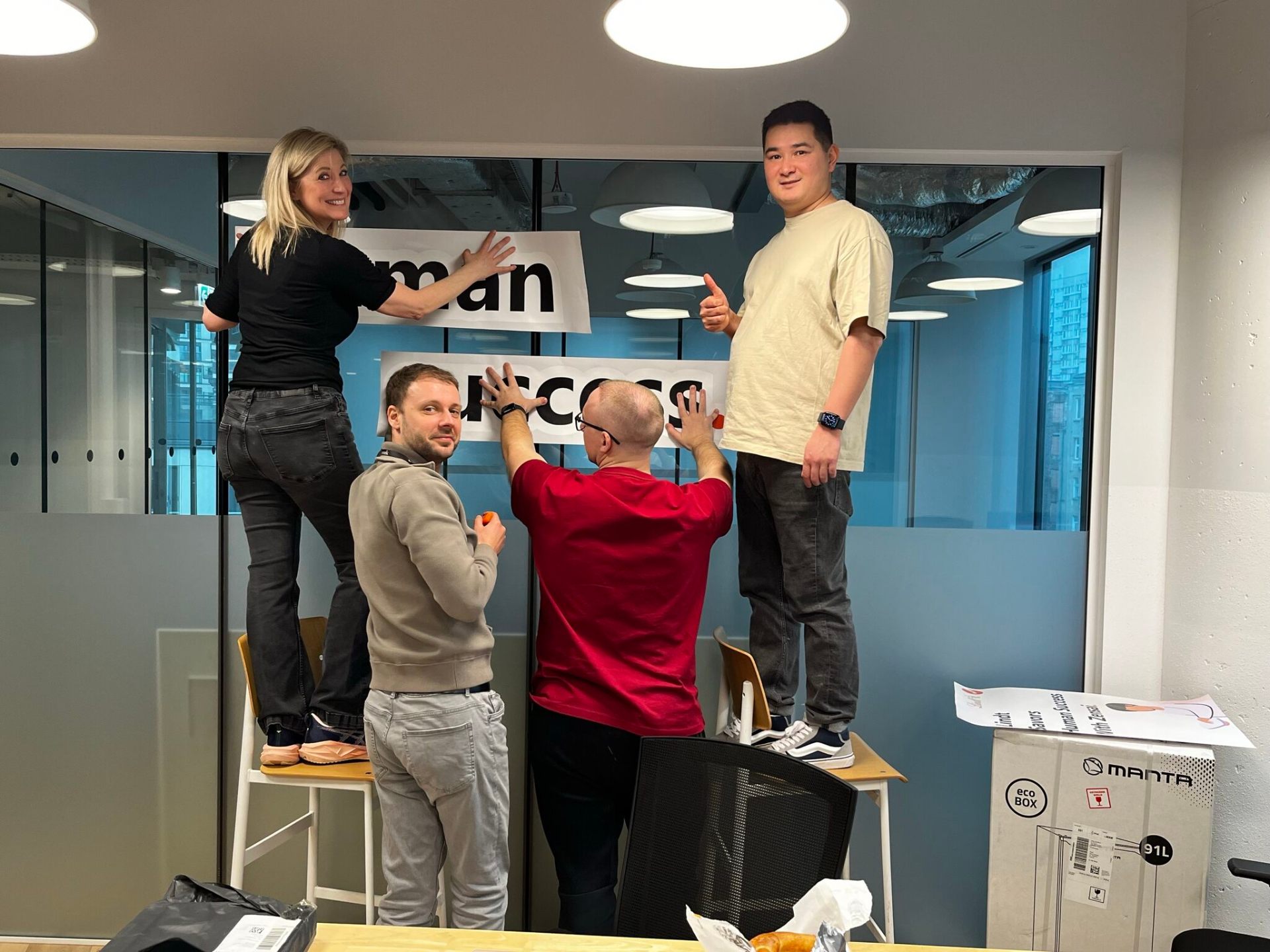 Poland office setup at WeWork Mennica Legacy Tower